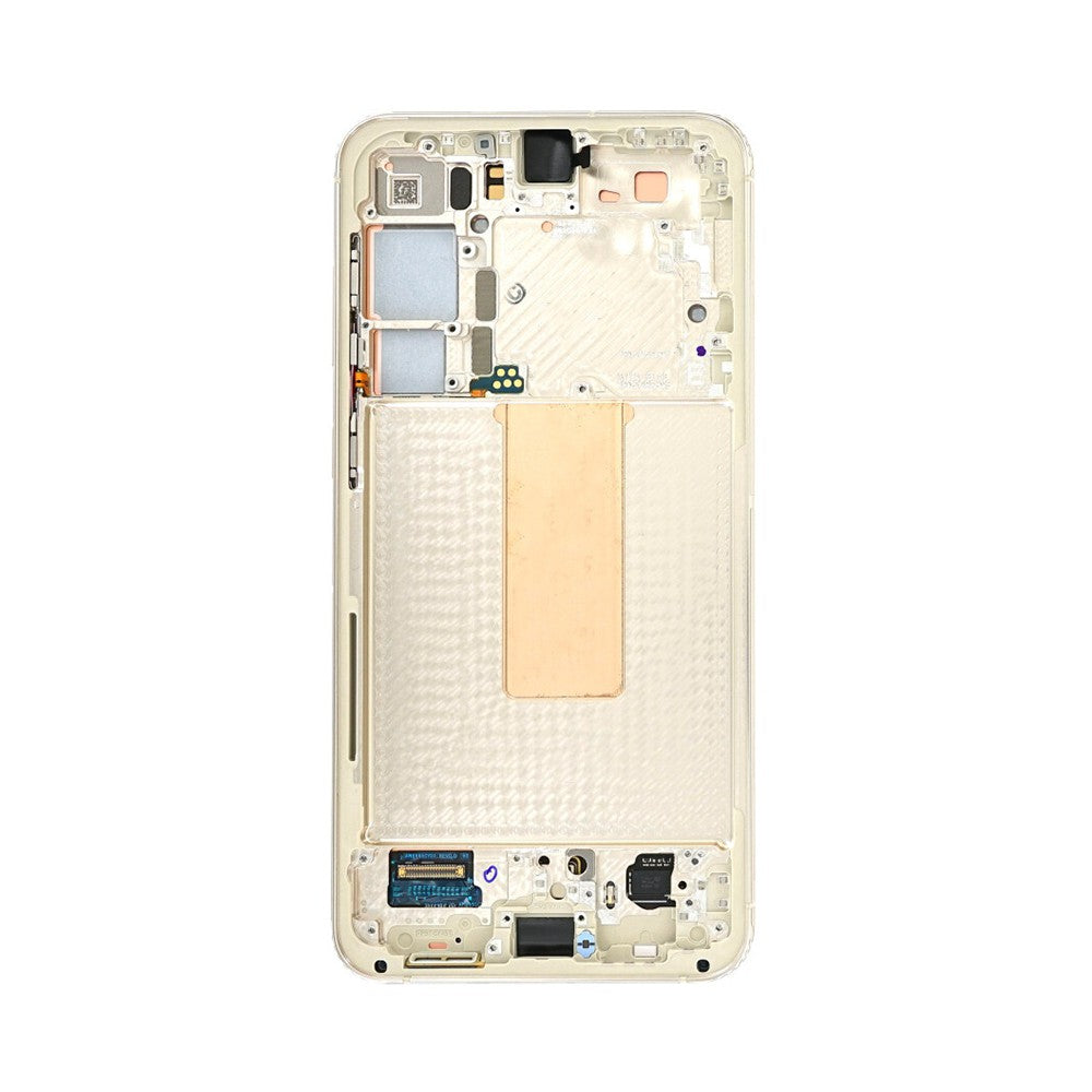 Samsung Galaxy S23 Plus S916B OLED Screen Replacement Digitizer with Frame GH82-30476B (Gold)-Cream Samsung Galaxy S23 Plus S916B OLED Screen Replacement Digitizer with Frame GH82-30476B (Gold)-Cream